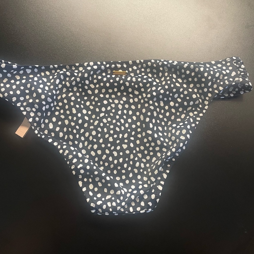 Victoria's Secret Women’s Black and White Bikini Bottoms